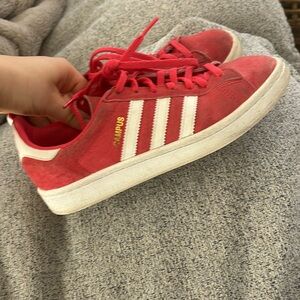 Women’s Adidas Campus shoe- cherry red